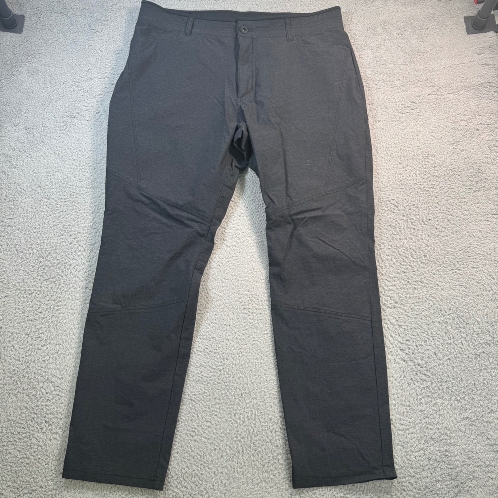 KUHL Deceptr Pants Mens 38x30 Carbon Gray Technical Hiking Outdoor Stretch Chino